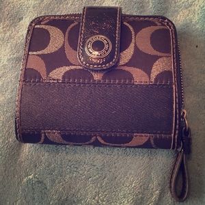Black Coach wallet